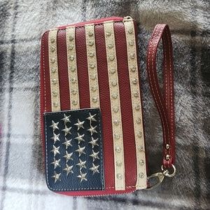 American Flag wallet